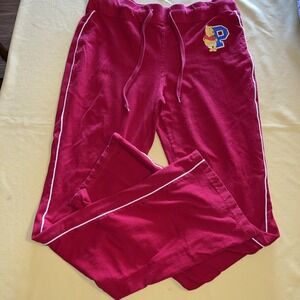 vtg disney winnie pooh red sweat pants large hunny pot xl